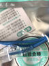 山泽（SAMZHE）六类网线 扁线 CAT6类千兆扁平家用电脑路由器非屏蔽网络连接线 成品跳线 蓝色3米 SZ-603BE 实拍图