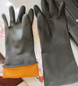 安美尚（ams）工业耐酸碱橡胶手套 加长加厚防油防化耐腐蚀防护加厚双层胶【55cm】 1双装 A5395 实拍图