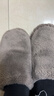 MUJI 男女通用 暖柔 厚底拖鞋 秋冬季 男鞋女鞋棉拖毛拖鞋 深灰色 42 码/L/260mm(2.0) 实拍图