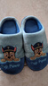 汪汪队儿童棉拖鞋冬耐磨室内男童女童卡通软底家居鞋小孩保暖拖鞋 1807天蓝 240/内长215mm  实拍图