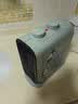艾美特（AIRMATE）取暖器办公室家用桌面暖风机小型加热器电暖器2000w大功率立卧两用国宝熊猫即热暖风机 【绿色】2000W大功率开机即热 实拍图