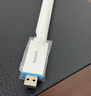 Tenda腾达USB无线网卡WiFi6 智能免驱AX300 无线网卡台式机专用 无线wifi接收发射器 外置高增益天线  实拍图