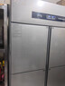 雪花四门冰箱商用六门立式不锈钢冰柜厨房大容量四开门双温冷藏冷冻直冷风冷冰箱冷柜保鲜柜 豪华款大四门双温【上冷冻下冷藏】一级节能 实拍图