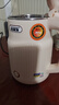 半球车载烧水壶300W宿舍学生电热水壶小功率500W迷你小型电水壶304不锈钢自动断电低功率煮水壶双层 1.2L 半球300W米黄304不锈钢 实拍图