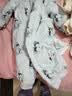 童泰婴儿连体衣秋冬季纯棉夹棉宝宝衣服新生儿棉哈衣爬服蓝色73cm 实拍图
