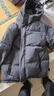 京东京造羽绒服男鸭绒加厚防寒工装面包服短款冬季外套衣服 灰色 L 实拍图