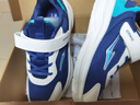 鸿星尔克（ERKE）童鞋男女童密网跑鞋新品大小童运动鞋【鸣鸥】藏深蓝/法翠蓝38 实拍图