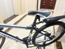 金武端自行车成人山地车公路赛车单车骑行变速超轻越野中学生初中青少年 顶配升级版-辐条轮-黑白色 27.5寸24速 实拍图