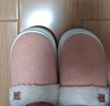 朴西雪糯冬季保暖女士包跟棉鞋产后孕妇防寒月子鞋 蜜桃粉 36-37 实拍图