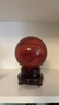 晶蕊世家天然熔炼红色水晶球摆件鸿运当头石英高温熔炼制作开业送礼家用 精选直径12厘米 实拍图