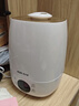 奥克斯（AUX）加湿器 卧室轻音婴儿办公室空气加湿净化桌面大容量 家用大雾量智能恒湿母婴 升级【滤芯净化】 实拍图