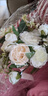 立始新婚领证手捧花新娘结婚高级感仿真干花球婚纱照婚礼当天永生花 森系尤加利绣球浅紫 20*33cm 实拍图