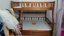 临稚胡桃木 儿童上下床实木高低床双层床上下铺床两层木床子母床 爬梯款 上铺宽1.3米下铺宽1.5米 实拍图