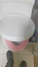 雅高马桶坐垫秋冬季加厚保暖防水坐便圈套四季通用抑菌抗菌云朵纯色 实拍图