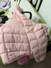 巴拉巴拉童装儿童排骨羽绒服男童女童亲子装轻薄内胆年新款冬装外套潮 糯米粉-连帽-白鸭绒 清洁度1000+ 140 充绒量54g 实拍图