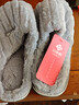 洁丽雅棉拖鞋男士秋冬季厚底保暖家居室内情侣毛绒拖鞋男冬天居家棉鞋女 灰色 44-45 【适合43-44码】 实拍图