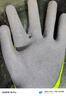 星工 浸胶线手套 防滑耐磨乳胶皮双挂涂掌皱纹劳保手套 12双装J8 实拍图
