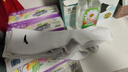 安踏袜子【4双装】运动袜秋季保暖舒适抗菌男女跑步篮球袜短中长筒袜 实拍图