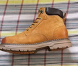 骆驼（CAMEL）王俊凯同款冬加绒户外工装马丁大黄靴男 G122W7757TR 金黄 44 实拍图