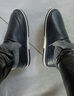 奥康（Aokang）冬季包跟棉拖鞋男士新款包头大码防水防滑保暖PU皮棉鞋女秋冬老人 灰色【加绒防溅水】 44-45 【适合43-44码】 实拍图