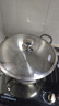 爱仕达（ASD）炒锅炒菜锅304不锈钢无涂层家用炒锅32cm燃气电磁炉通用TV1332 实拍图