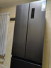 美菱（MeiLing）无忧嵌400法式四门家用小户型60cm超窄零嵌净味抗菌速冻风冷无霜一级节能底部散热冰箱 BCD-400WP9CZX-灰 实拍图