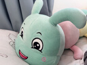 爱哚哚 可爱毛毛虫抱枕公仔娃娃毛绒玩具床上睡觉夹腿玩偶女友生日礼物 薄荷绿开心 胖版全长约1.2米 实拍图