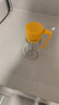 乐扣乐扣(LOCK&LOCK)大容量玻璃油壶可拆洗防滑油瓶酱油调味壶550ml黄色 实拍图