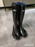 回力雨鞋男高筒防水防雨靴男鞋耐磨钓鱼鞋户外加绒保暖胶鞋838 高筒 42 实拍图