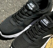 安踏男鞋运动鞋冬季男士软底厚网保暖鞋子轻便户外干活休闲跑步鞋 【秋冬季热卖推荐】黑/白-6 44 (270mm) 男 实拍图