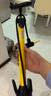 京东京造 120PSI迷你高压打气筒 自行车气球充气泵英美法嘴通用黄色带支架 实拍图