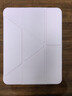 奥思妙适用ipad保护壳2025新款11代10/9保护套ipadair7/6/5平板pro带笔槽4苹果防弯6摔10.2寸8轻薄3十y折 面盖可吸附【Y+3折-粉色】送钢化膜 2025款ipad第11代 实拍图