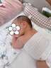 babycare婴儿护肚围新生儿童宝宝护肚子脐带防着凉奶酪白2条装16*17cm 实拍图