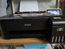 爱普生（EPSON）墨仓式L1258 A4彩色无线单功能家用打印机 AI学习打印机（微信/远程打印） 实拍图