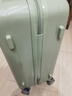 汉客行李箱女拉杆箱男登机箱镇店之宝双层拉链密码箱子旅行箱20英寸绿 实拍图