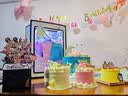多美忆生日场景布置女孩派对装饰儿童宝宝周岁生日快乐氛围气球桌飘套餐 实拍图