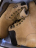 骆驼（CAMEL）【王俊凯同款】马丁靴男鞋冬季新款高帮大黄靴女户外工装登山靴子 GE122W7757T 山沙/咖 (男款) 42 实拍图
