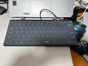B.O.W航世 HW098A 超薄有线办公键盘 便携键盘78键 台式笔记本键盘 巧克力键帽黑色 企业采购 实拍图