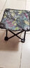 爆品椅子板凳小椅子户外钓椅马扎钓鱼便捷多功能超轻四角凳子马扎 户外小马扎-枫叶蓝色 实拍图