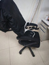 朗域轩品人体工学电竞椅人工力学座椅久坐护腰宿舍游戏电脑椅子可躺写字椅 【升级四向腰托】骁骑黑丨1级气杆 120-155度(含) 联动扶手 四向腰托 实拍图