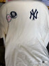 NEW ERA纽亦华MLB短袖T恤男女情侣秋季运动NY白色休闲重磅上衣13559698-M 实拍图
