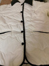 妍莉芬（yanlifen）小香风羽绒棉服女装2025冬季短外套女2025年新复古棉衣羽棉袄绒服 白色 M 实拍图