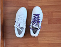 耐克NIKE情人节礼物男篮球鞋科比9 KOBE 9运动鞋IH1401-100白紫40.5 实拍图
