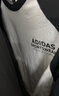 adidas休闲宽松撞色纯棉圆领长袖T恤男女秋季阿迪达斯轻运动 汉玉白/传奇墨水蓝   XXS 实拍图