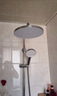 九牧（JOMOO）花洒淋浴套装琴键按摩喷枪除垢顶喷水愈精灵淋浴器36668-882/1B-1 实拍图
