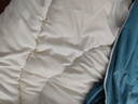 梦洁家纺 30%大豆纤维被 春秋被 抑菌面料 双人四季被子被芯 200*230cm 实拍图