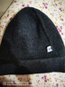 恒源祥毛线帽男士羊毛秋冬季帽子男防风护耳保暖防寒帽针织帽骑行深灰 实拍图