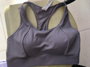 Keep高强度运动内衣防下垂收副乳文胸训练跑步夏外穿防震 奶昔紫 L  实拍图