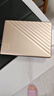 西部数据（WD）移动硬盘6TB type-c Ultra系列 2.5英寸 金 机械硬盘 笔记本电脑外接加密兼容Mac 大容量家庭存储 实拍图