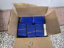 欧唛（oumai）磁性仓库卡标签卡磁铁标识牌磁吸库存卡磁吸贴货架物资物料标签牌 全磁50*80mm 蓝色50个 实拍图